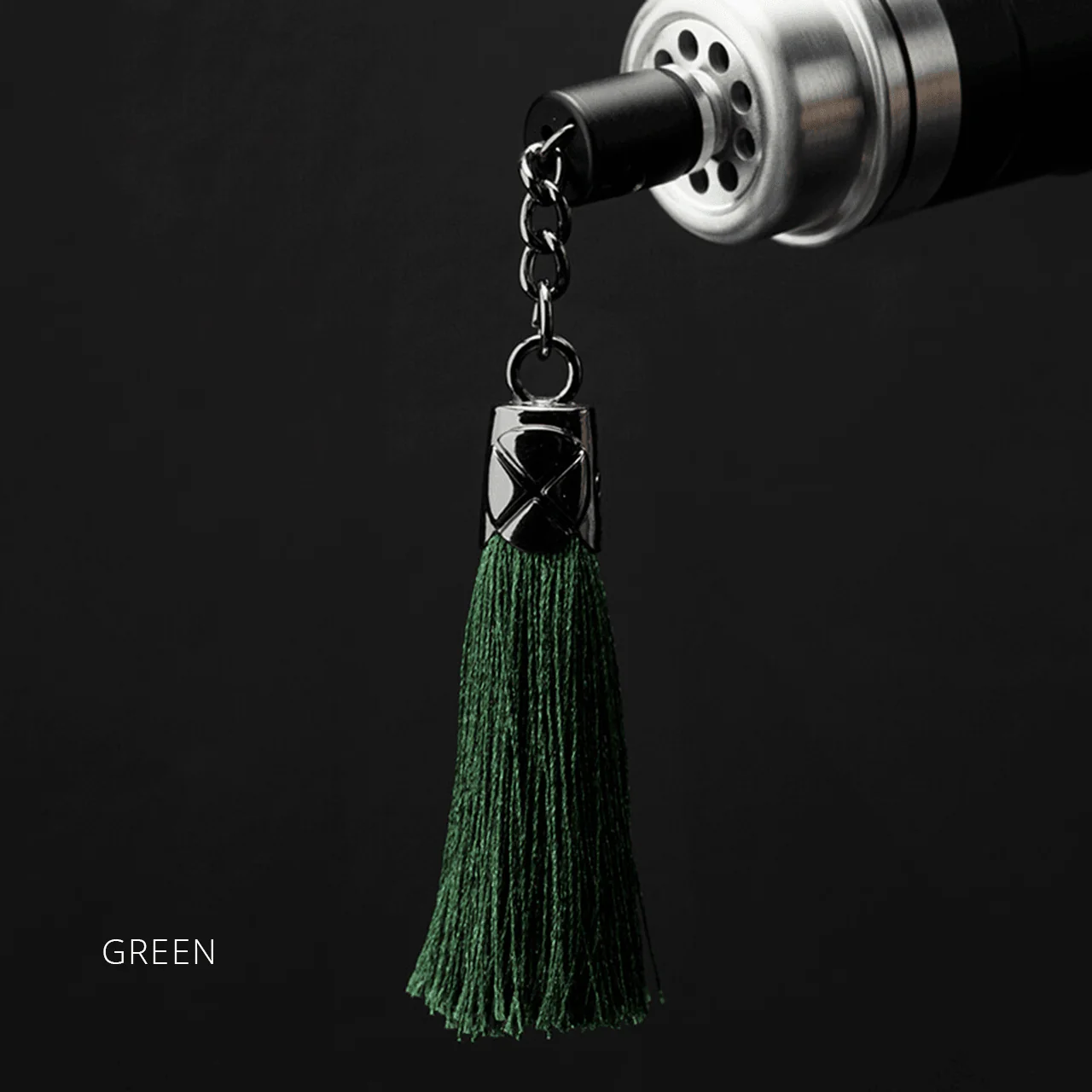 Armored Tassel Silver Black - Image 4
